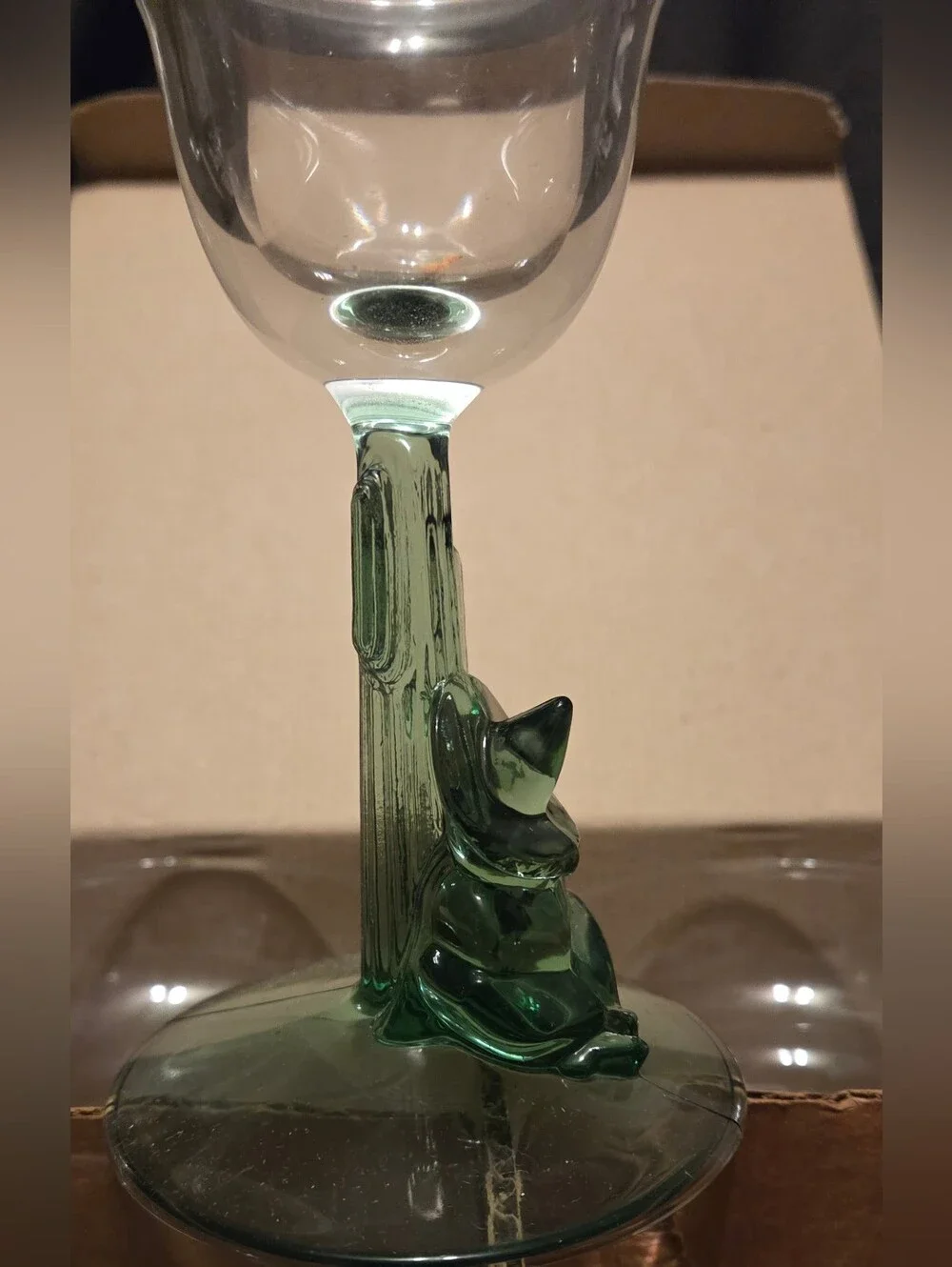 Made in France by Cristal d’Arques-Durand Set of 6 Siesta Margarita Sombrero Man